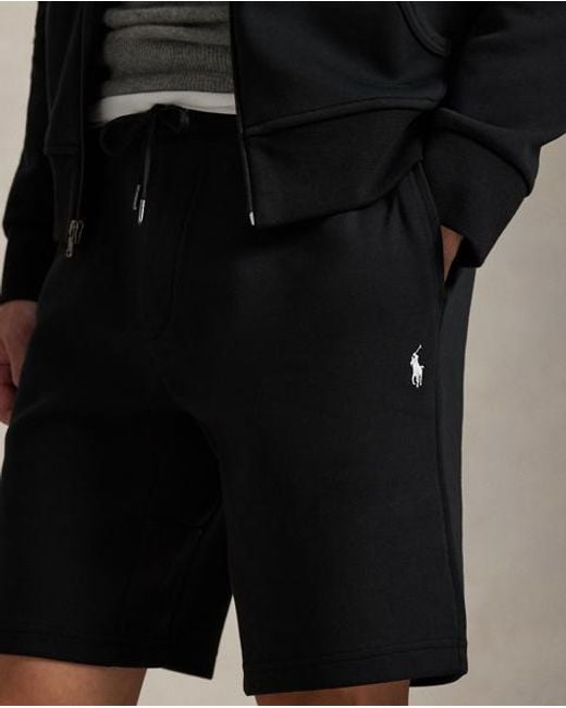 Ralph Lauren Black 9-Inch Double-Knit Short for men