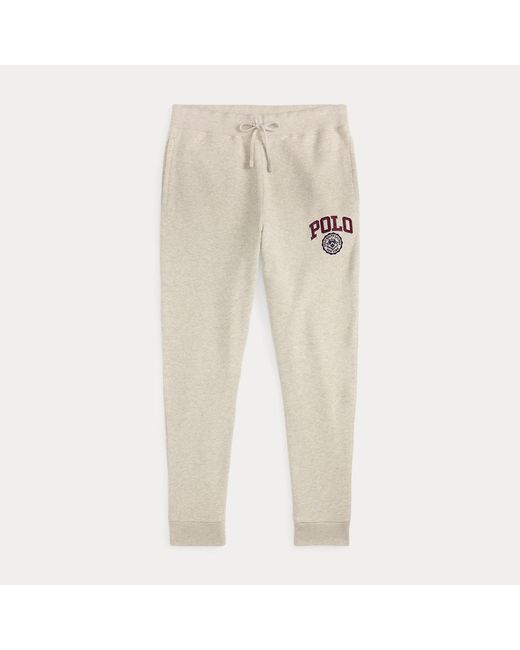 Polo Ralph Lauren Gray Logo Fleece Jogging Bottoms for men