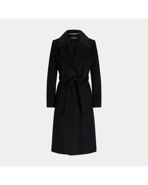 Ralph Lauren Black Belted Coats