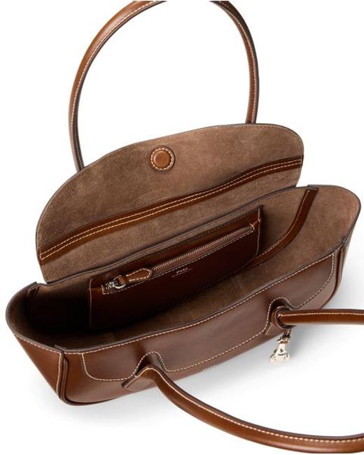Polo Ralph Lauren Brown Polo Blaze Small Shoulder Bag