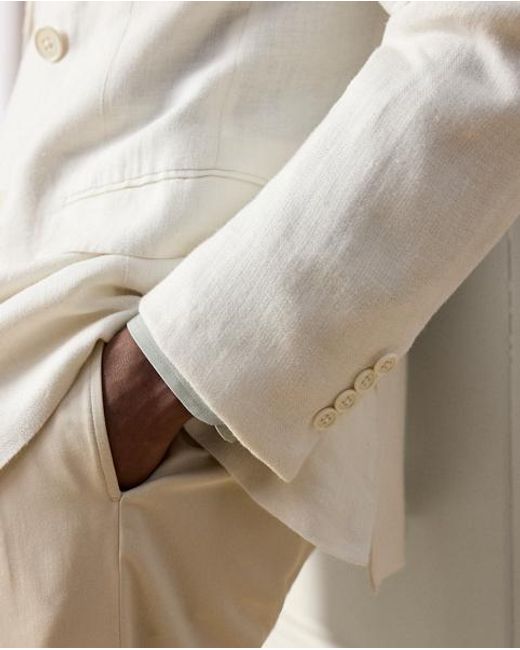 Ralph Lauren Gray Glenn Hand-Tailored Linen Jacket for men