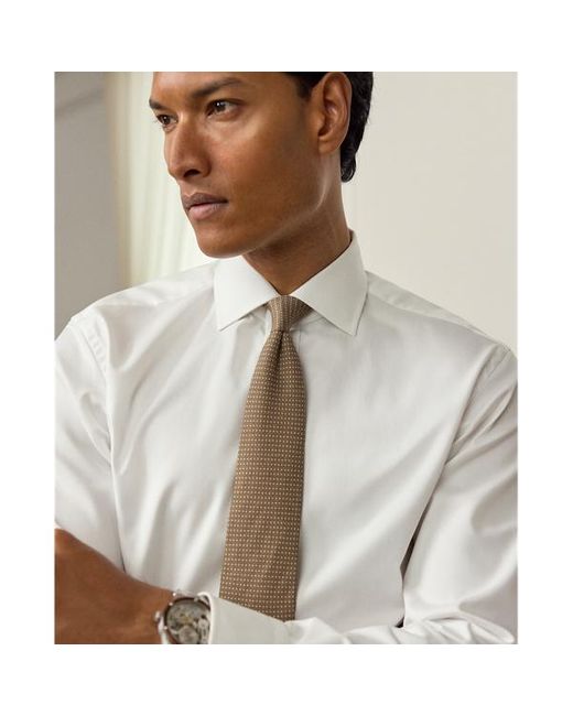 Camicia in twill anti-grinze di Ralph Lauren in White da Uomo