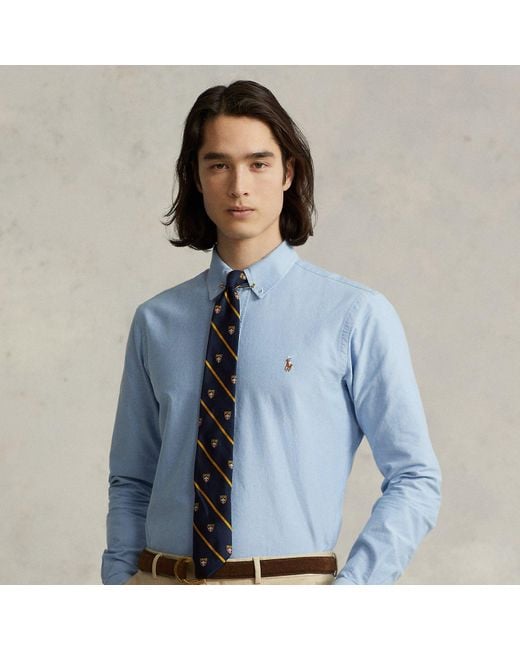 Polo Ralph Lauren Blue The Iconic Oxford Shirt for men