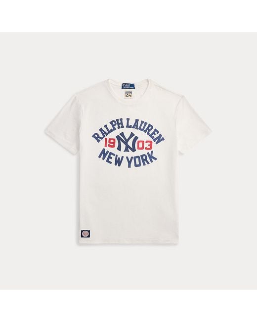 Polo Ralph Lauren Blue Polo Ralph Lauren Lauren Yankees T-Shirt for men
