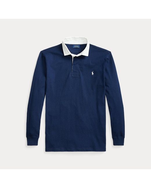 Ralph Lauren Blue Big & Tall - The Iconic Rugby Shirt for men