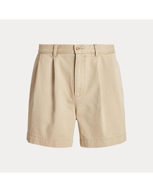 Polo Ralph Lauren Yellow 12.7 Cm Cormac Relaxed Fit Pleated Short for men