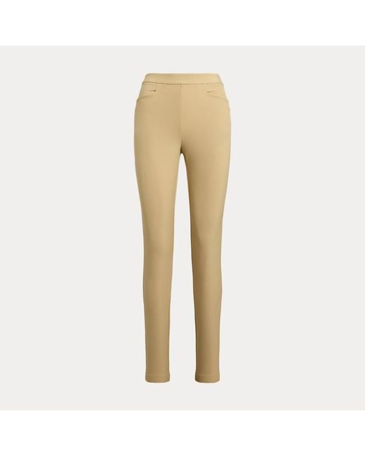 Ralph Lauren Natural Stretch-Twill Trouser