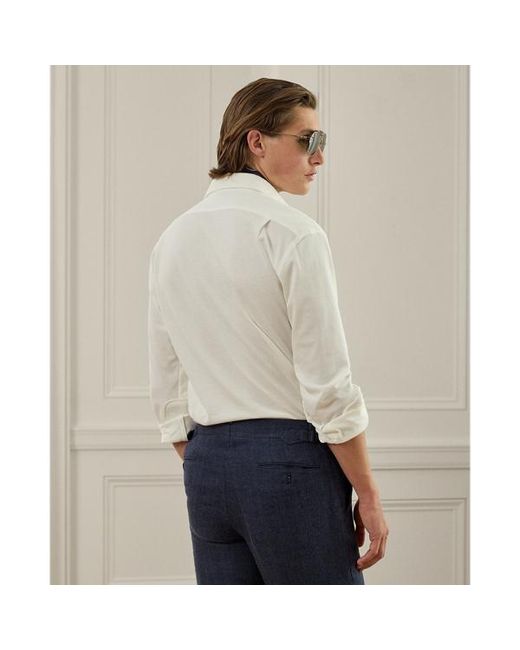 Ralph Lauren Natural Knit Oxford Shirt for men