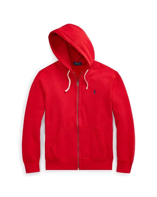 ralph lauren red hoodie