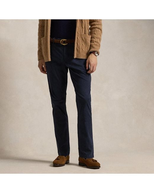 Polo Ralph Lauren Blue Jarrett Stretch Slim Fit Sateen Trouser for men
