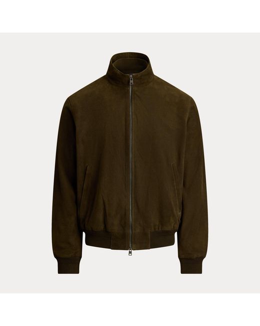 Polo Ralph Lauren Brown The Charleton Suede Jacket for men
