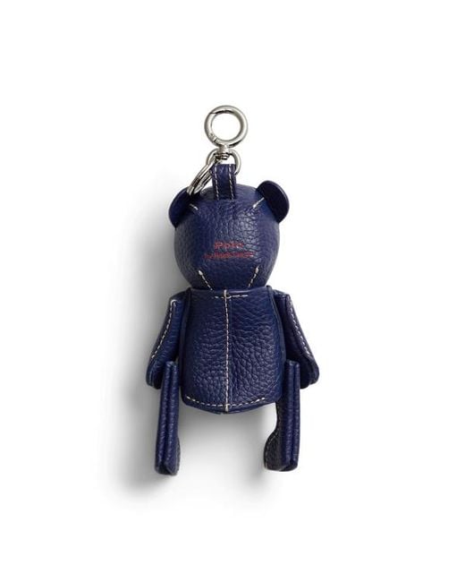 Polo Ralph Lauren Blue Ralph Lauren Polo Bear Leather Bag Charm