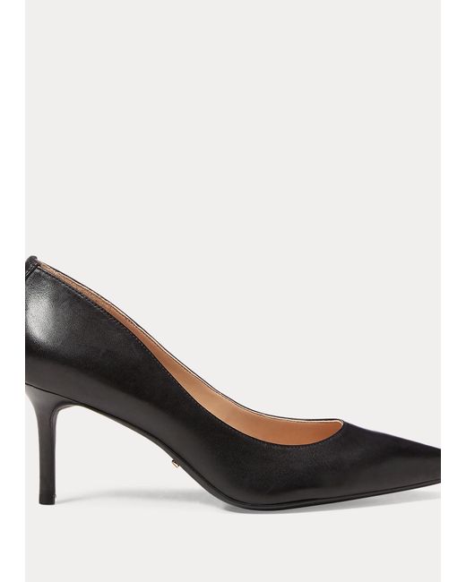 lanette leather pump