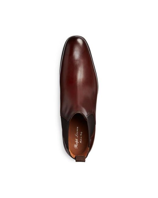 Bota Chelsea Penfield de piel de becerro Ralph Lauren Purple Label de hombre de color Brown