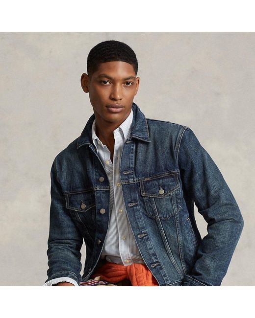 Polo Ralph Lauren Faded Denim Trucker 