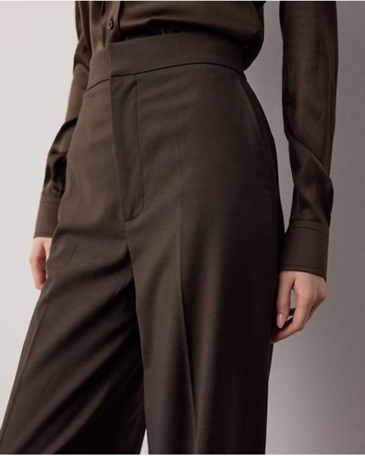 Ralph Lauren Black Dean Ii Wool-Blend Trousers