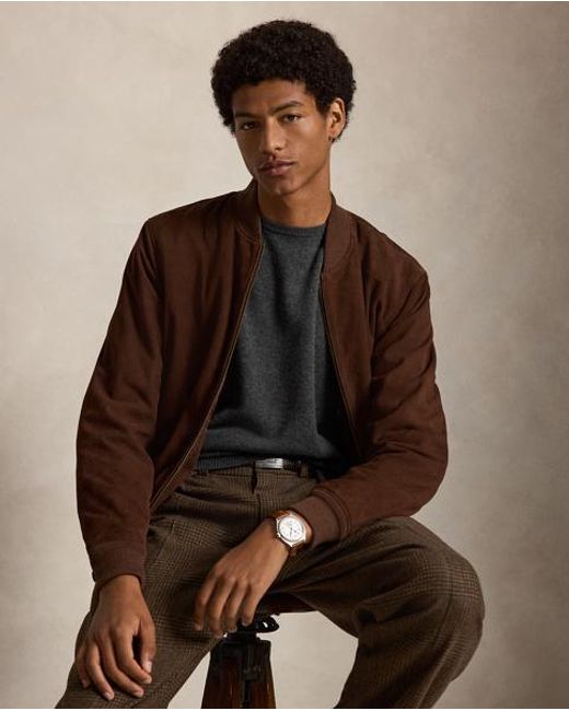 Polo Ralph Lauren Black Wool Crewneck Jumper for men