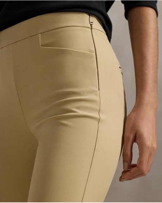 Ralph Lauren Natural Stretch-Twill Trouser