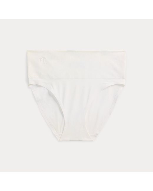 Ralph Lauren White High-Rise Brief