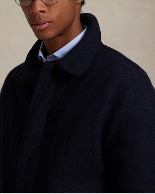 Polo Ralph Lauren Der Trenchcoat Langdon Aus Wolle in Blue für Herren