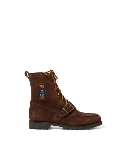 Suede polo hotsell boots