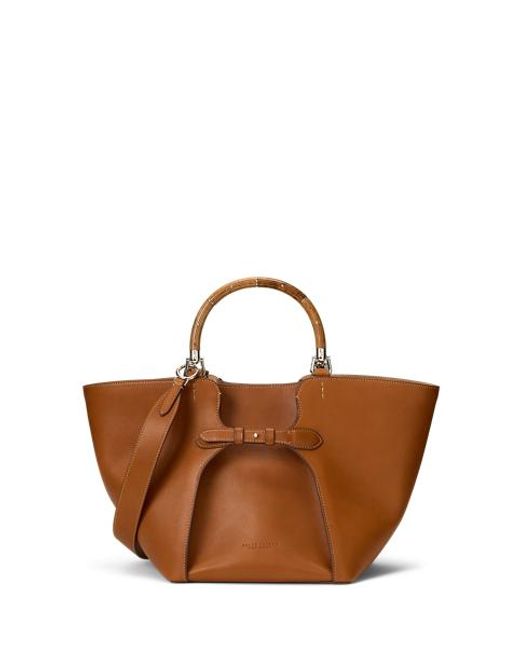Ralph Lauren Brown The Ralph Calfskin Tote