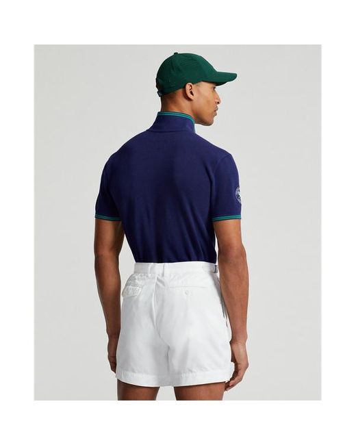 Polo Ralph Lauren Blue Wimbledon Cotton Polo-collar Jumper for men