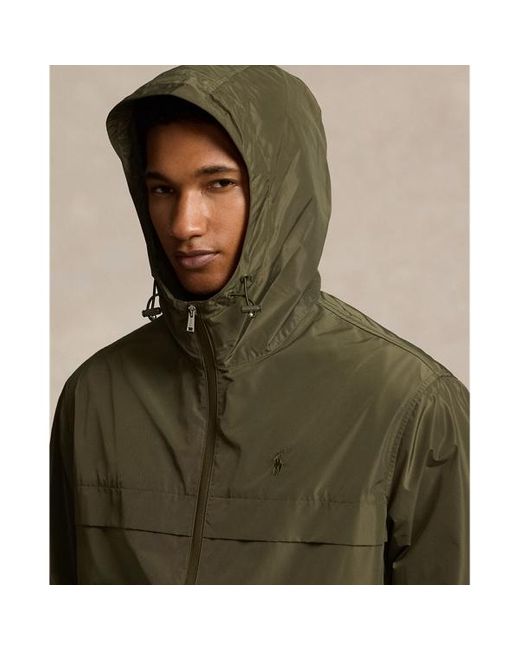 Polo Ralph Lauren Full zip Hooded Jacket in Green for Men Lyst UK