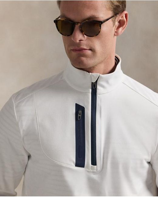 Ralph Lauren Gray Stretch Jersey Pullover for men