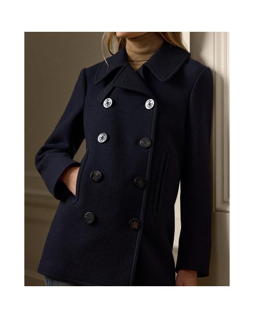 Il caban di Ralph Lauren in Blue