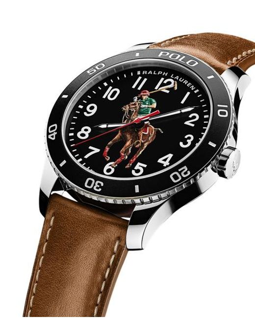 Polo Ralph Lauren Polo Watch Black Dial for men