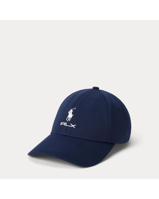Ralph Lauren Blue Embroidered Logo Ball Cap