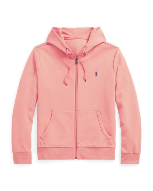 mens pink ralph lauren hoodie