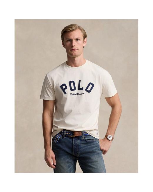 Polo Ralph Lauren White Classic Fit Logo Jersey T-shirt for men