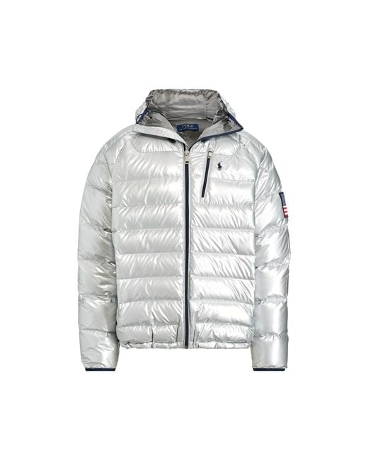 ralph lauren silver jacket