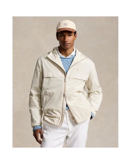 Polo Ralph Lauren White Full-zip Hooded Jacket for men