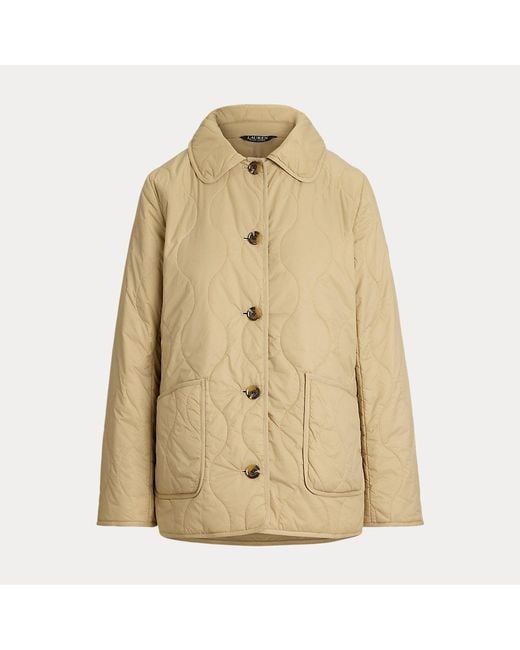 Ralph Lauren Natural Jacke Mit Zwiebelsteppung