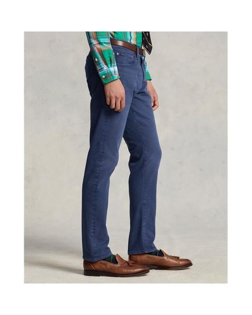 Ralph Lauren Blue Sullivan Slim Stretch Jean for men