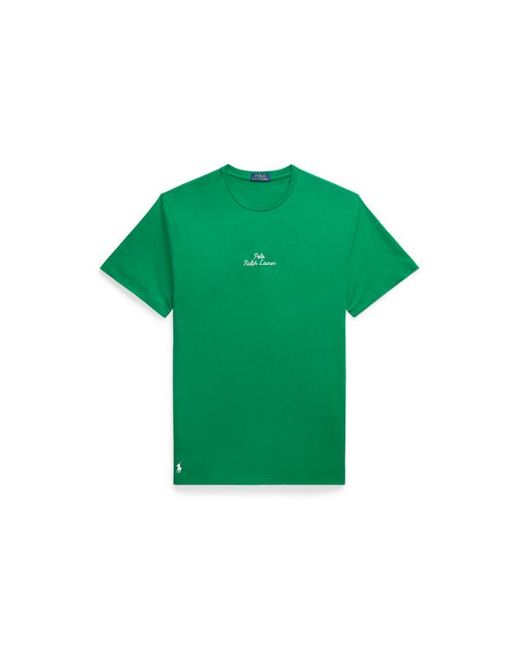 Ralph Lauren Große Größen - Jersey-T-Shirt mit gesticktem Logo in Green für Herren
