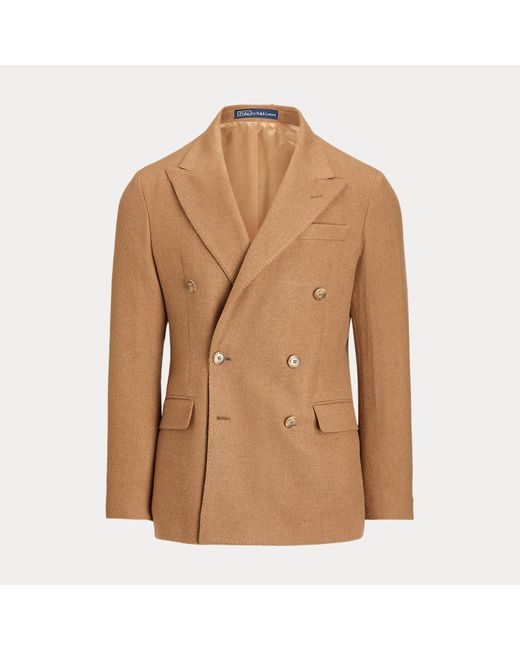 Polo Ralph Lauren Brown Polo Tailored-Hair Sport Coat for men