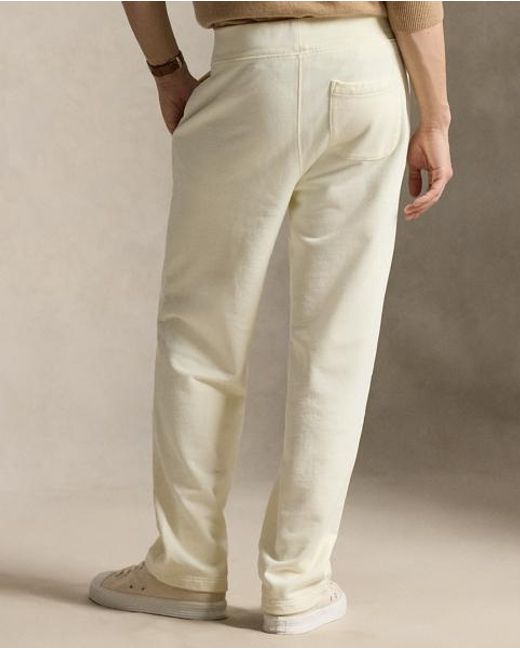 Polo Ralph Lauren Natural Loopback Fleece Drawstring Trouser for men