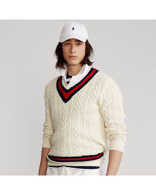 Polo Ralph Lauren Multicolor The Iconic Cricket Sweater for men