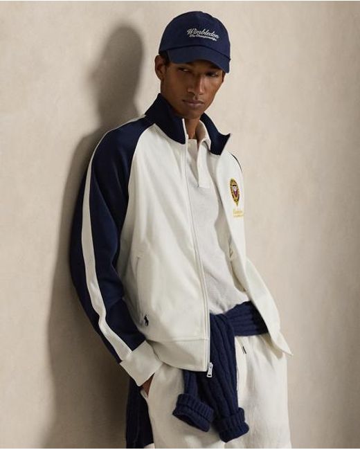 Polo Ralph Lauren Blue Wimbledon 15 Cm Linen Short for men