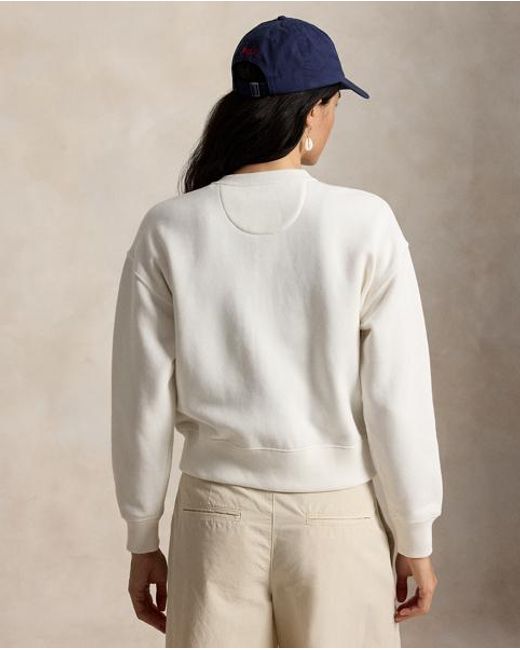 Polo Ralph Lauren White Polo Ralph Lauren Lauren Yankees Cardigan