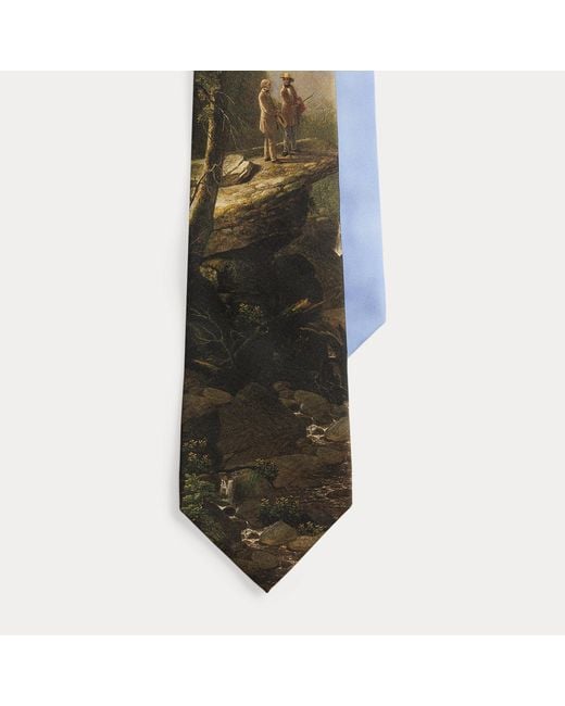 Polo Ralph Lauren Krawatte „Kindred Spirits“ in Green für Herren