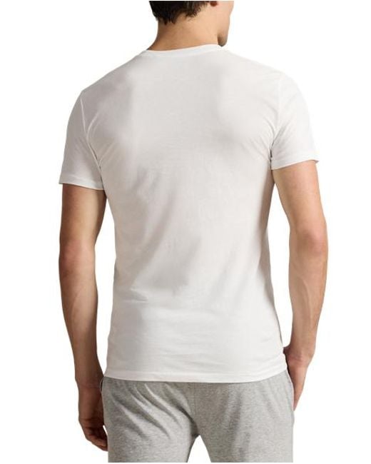 Polo Ralph Lauren Black Slim Crewneck 3-Pack for men