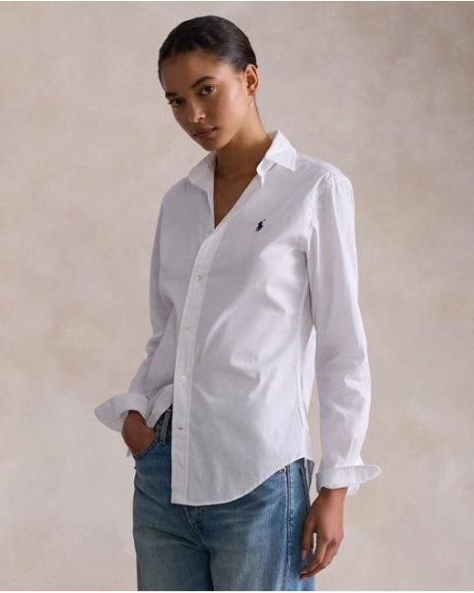 Polo Ralph Lauren Gray Slim Fit Cotton Shirt