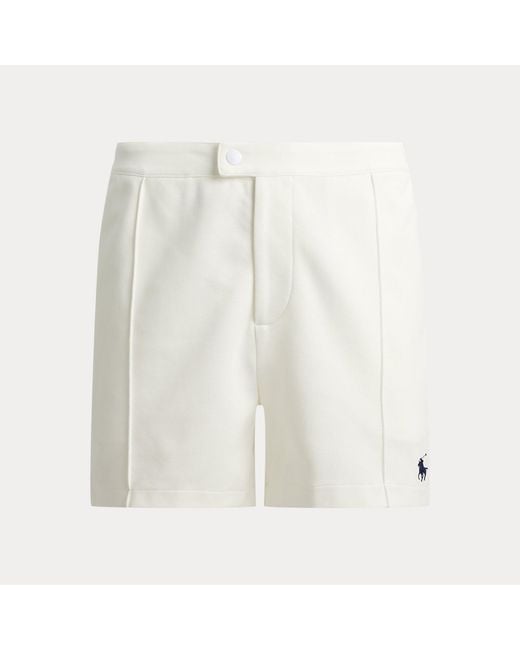 Polo Ralph Lauren White Wimbledon 11.5 Cm Classic Fit Shorts for men
