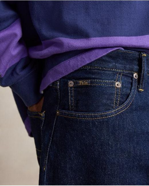 Polo Ralph Lauren Blue Rivington Relaxed Jeans for men