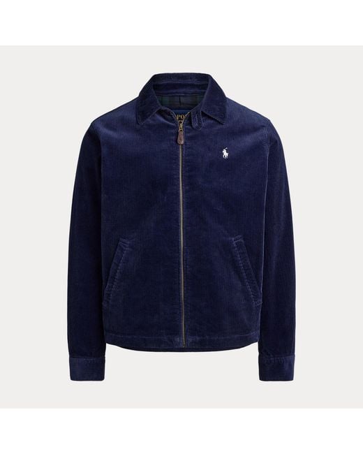 Polo Ralph Lauren Blue The Wynton Corduroy Jacket for men